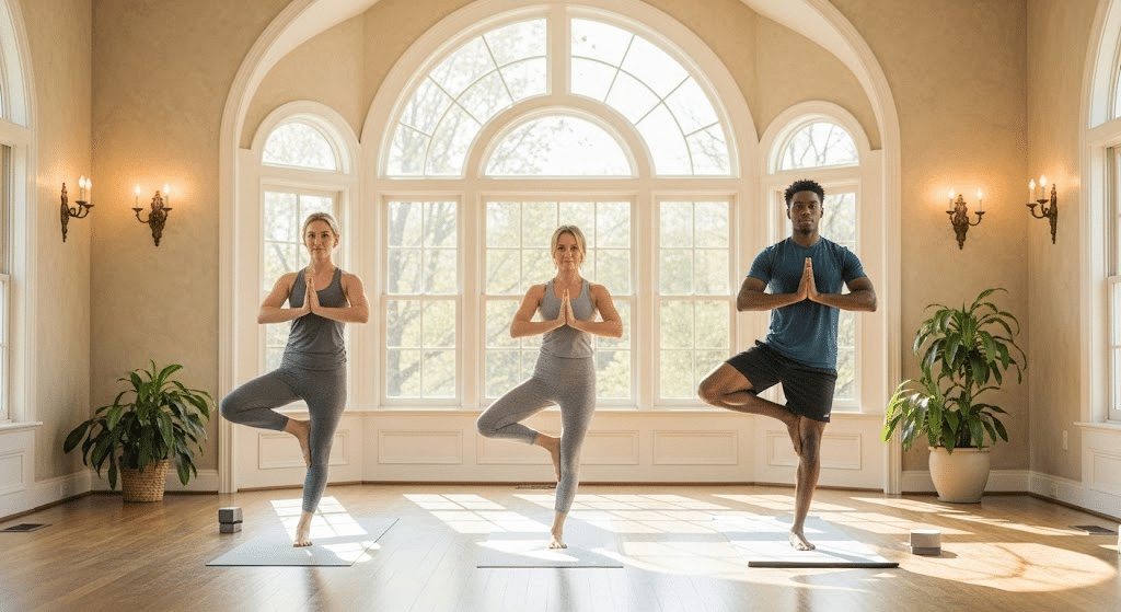 Three Person Yoga Poses Easy: 5 Ways to Try