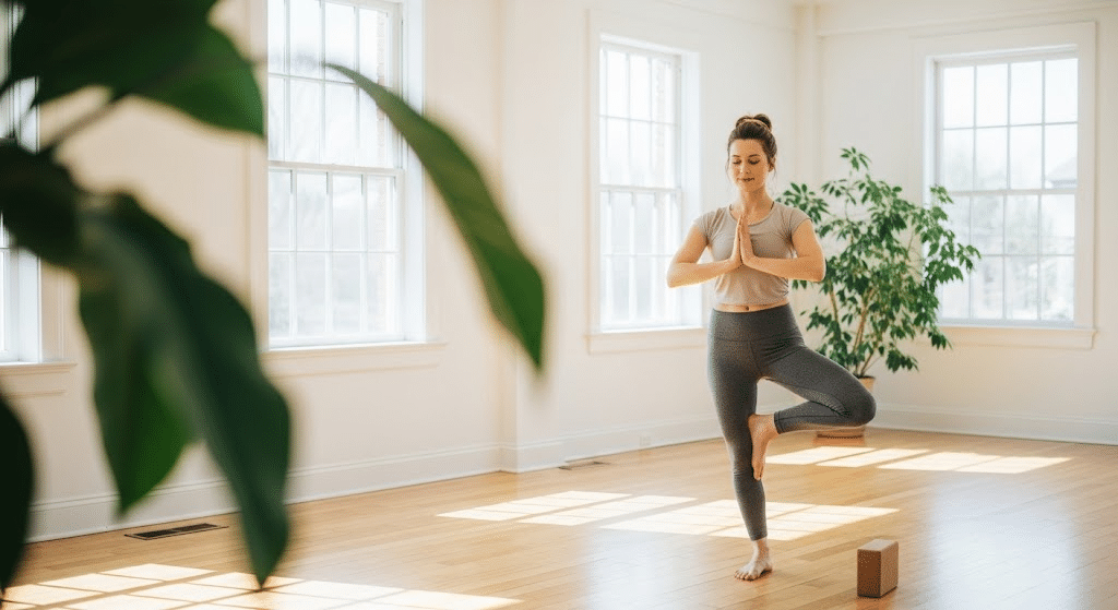 Easy Standing Yoga Sequence You Can Do Anywhere