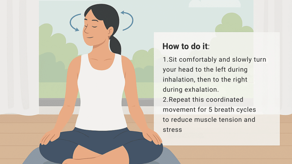 Deep Breathing with Neck Mobility