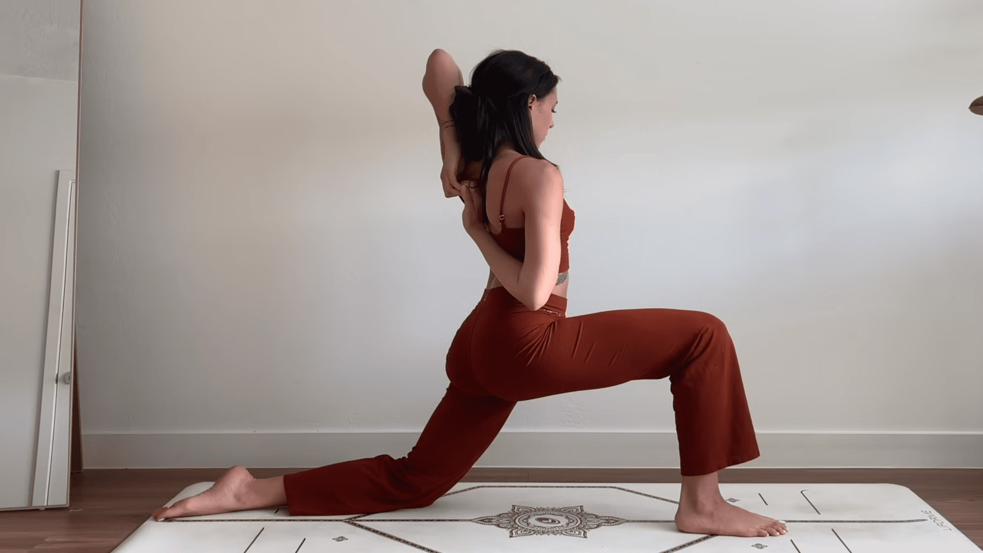 Low Lunge with Shoulder Bind