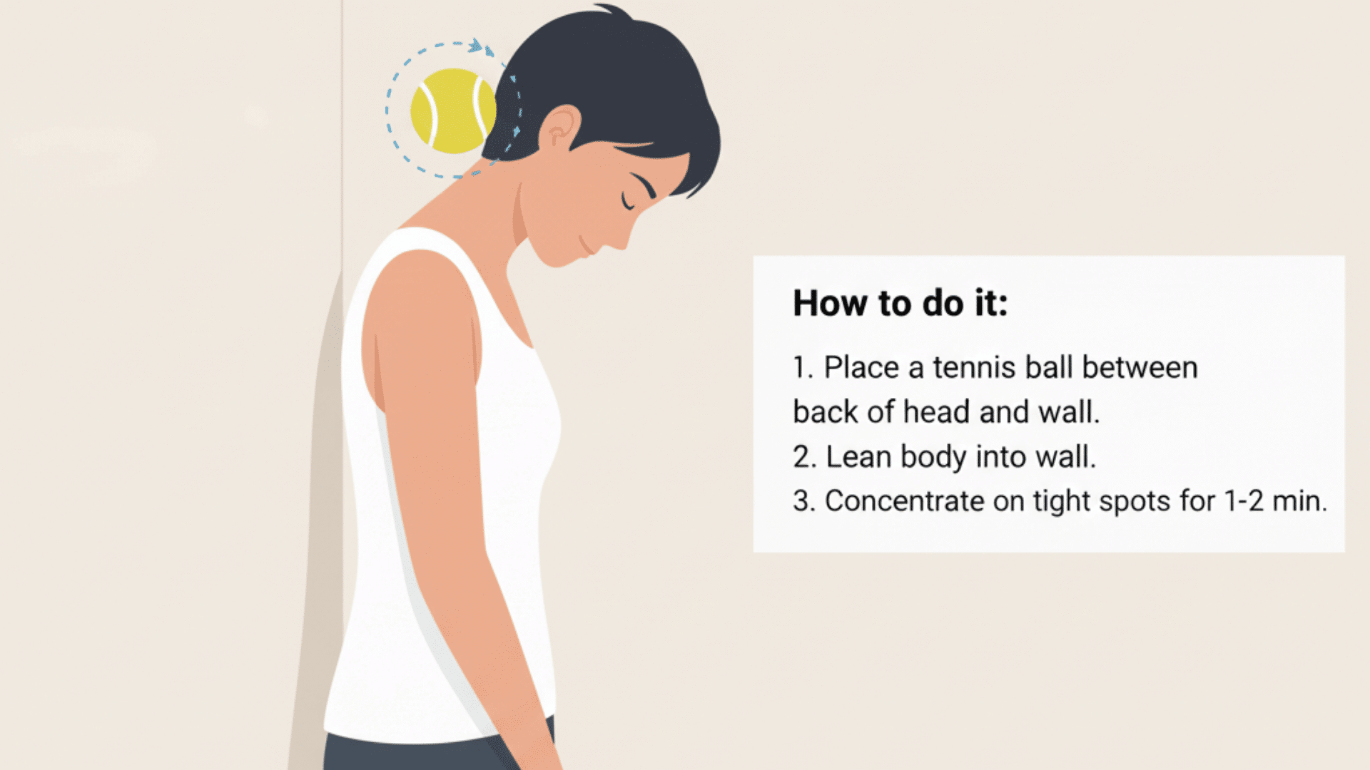 Occipital Self Massage