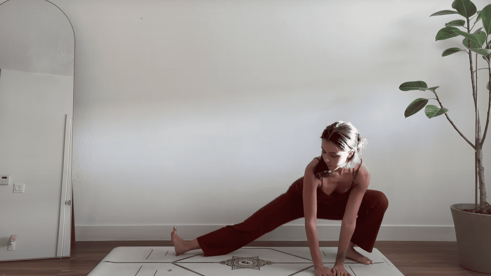 Wide Legged Standing Sequence