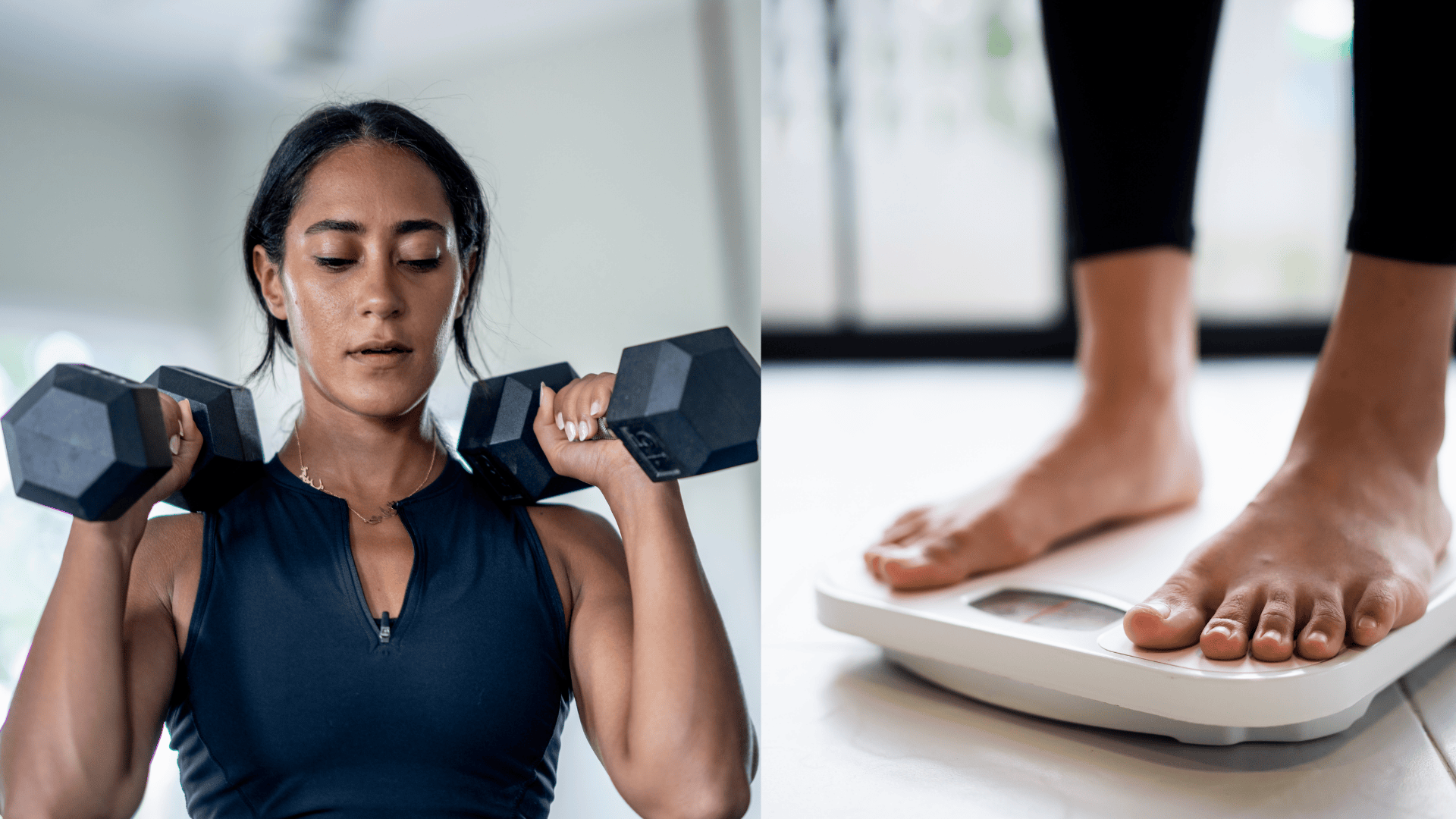 signs of gaining muscle and losing fat