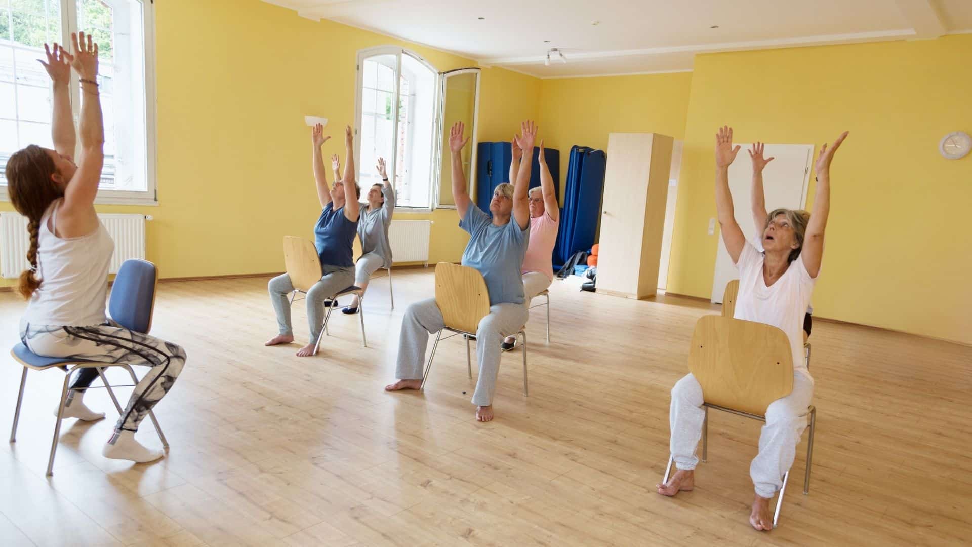 Free Chair Yoga For Seniors