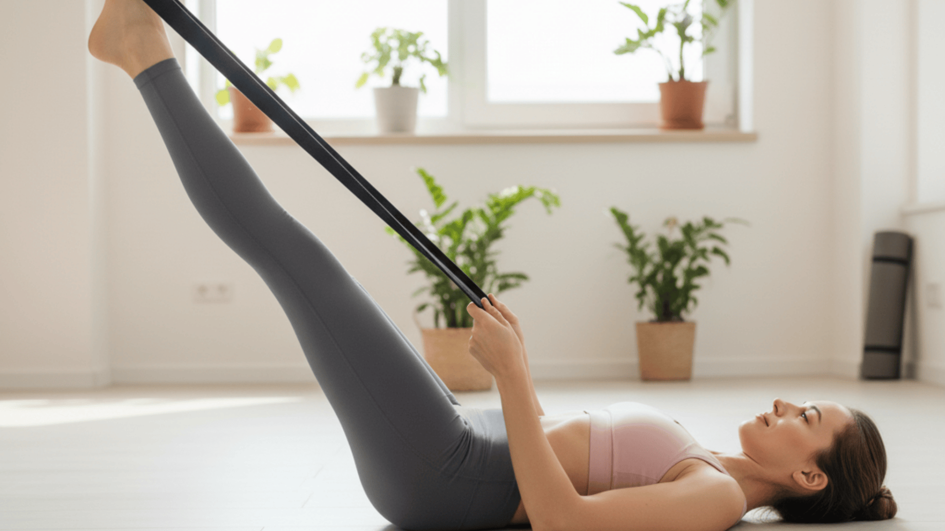 Reclined Leg Stretch Across the Body