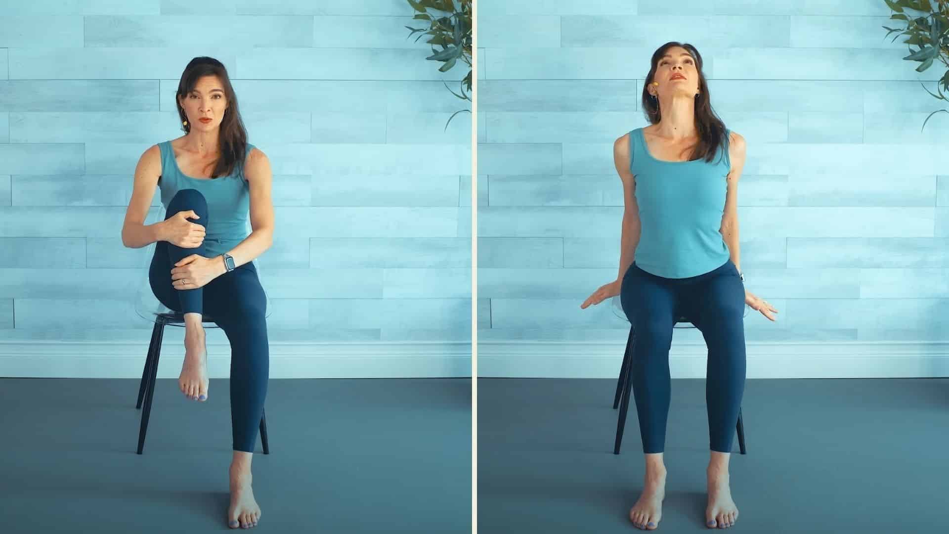 Seated-Knee-Lifts-with-Back-Stretch