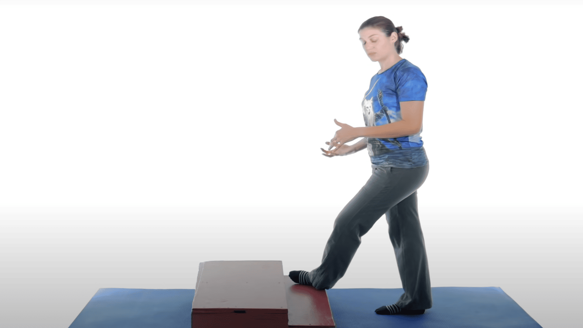 Step Stretch for Peroneal Tendon