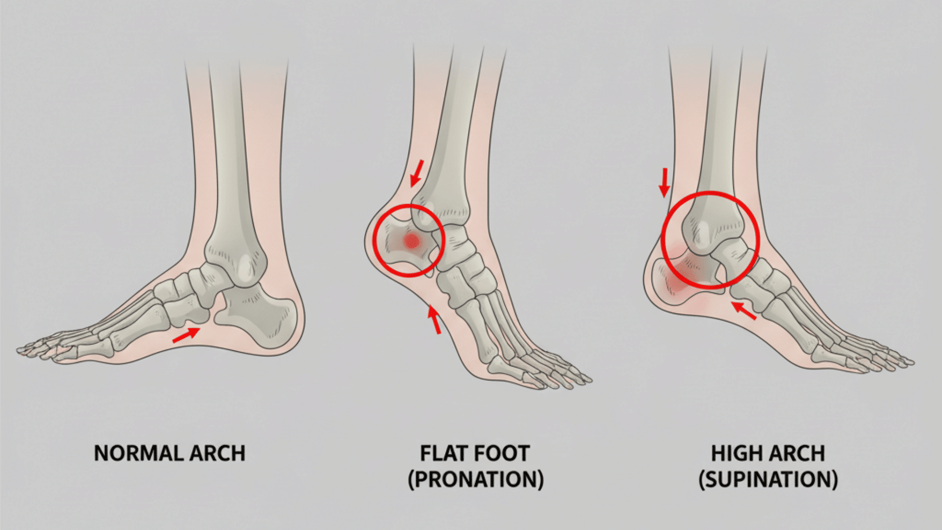 Structural Problems and Flat Feet